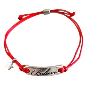 🌴3/$10 'Believe' bracelet NWOT